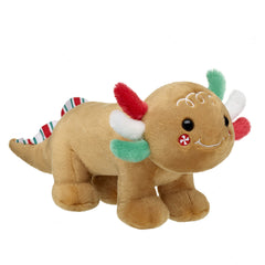 Gingerbread Axolotl Stuffed Animal