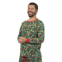 Build-A-Bear Pajama Shop™ Holiday Print Top - Adult