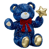 Star Wishes Teddy Bear with Red Velvet Gifting Bow