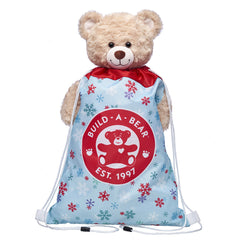 Snowflake Toy Bear Carrier