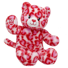 Wild Hearts Leopard Stuffed Animal "Love You More" Gift Set
