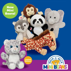 Build-A-Bear Mini Beans® Snow Leopard Stuffed Animal