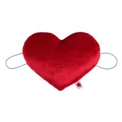 Embossed Hearts Teddy Bear Red Heart Gift Set