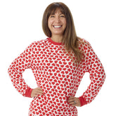Build-A-Bear Pajama Shop™ Red Hearts PJ Top - Adult