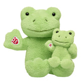 Spring Green Frog Stuffed Animal & Build-A-Bear Mini Beans® Gift Set