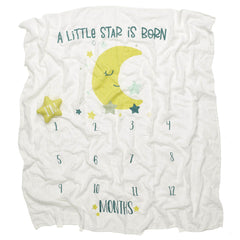Monthly Milestone Baby Blanket