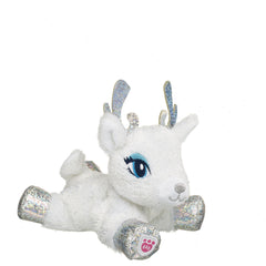 Glisten and the Merry Mission™ Glisten the Snow Reindeer Plush & Build-A-Bear Mini Beans® Gift Set