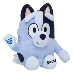 Socks Plush Puppy with Heart Wristie