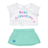 Girl Scout "Seek Adventure" Skirt Set