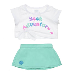 Girl Scout "Seek Adventure" Skirt Set