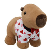Capybara Stuffed Animal Valentine's Day Gift Set