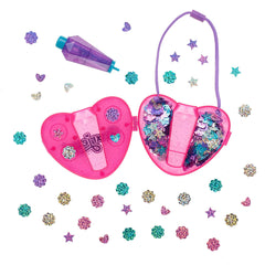 Bearjewel Sequin Applicator Set with Heart Locket Case