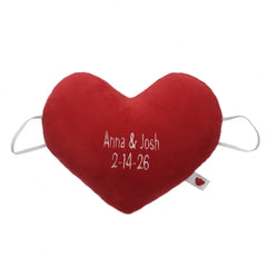 Embroidered Gifting Red Heart Wristie