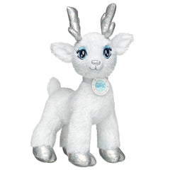 Glisten and the Merry Mission™ Glisten the Snow Reindeer Plush & Build-A-Bear Mini Beans® Gift Set