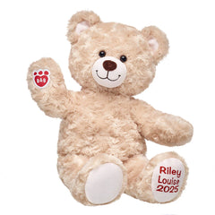 Personalized Embroidered Happy Hugs Teddy Bear