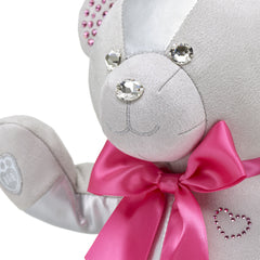 Build-A-Bear Birthstone Bear Featuring Swarovski® Rose crystals