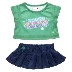 Girl Scout Denim Skirt Set