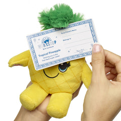 Build-A-Bear Mini Beans® Tropical Pineapple Plush