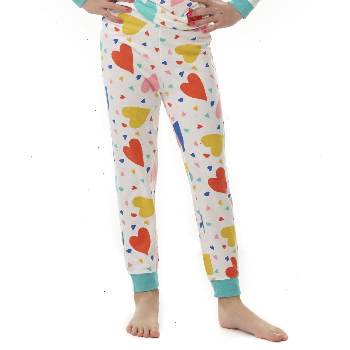 Build-A-Bear Pajama Shop™ Colorful Hearts PJ Pants - Toddler and Youth