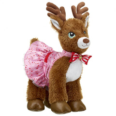 Pink Candy Cane Print Dress