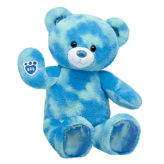 Blue Tie-Dye Bear