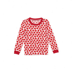 Build-A-Bear Pajama Shop™ Red Hearts PJ Top - Toddler and Youth