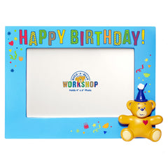 Build-A-Bear® Happy BEARthday! Blue Photo Frame