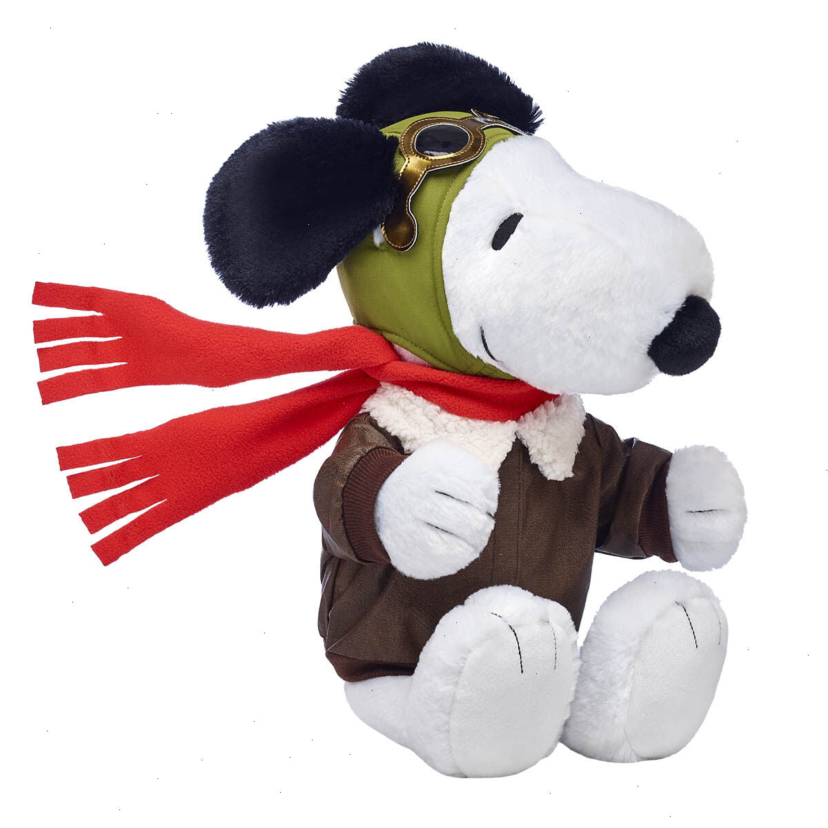 Peanuts® Snoopy Plush with Flappy Ears and Flying Ace Pilot Outfit