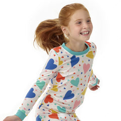 Build-A-Bear Pajama Shop™ Colorful Hearts PJ Top - Toddler and Youth
