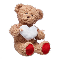 White Heart Wristie with Sound Pocket