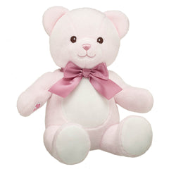 Baby Pink Teddy Bear with Gifting Bow