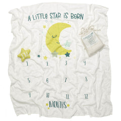 Monthly Milestone Baby Blanket