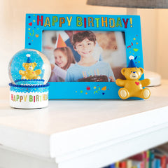 Build-A-Bear® Happy BEARthday! Blue Photo Frame