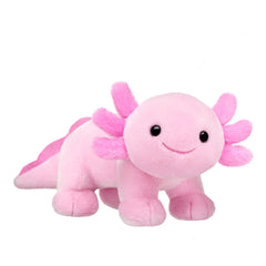 Pink Axolotl Stuffed Animal & Build-A-Bear Mini Beans® Gift Set