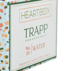 No. 20 Water 3.75 oz. Small Poured Candle